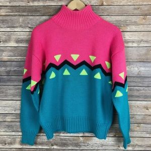 80s turtleneck sweater